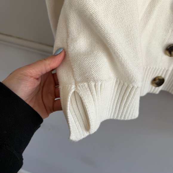 QUINCE > Cropped Cardigan - Picture 5 of 6